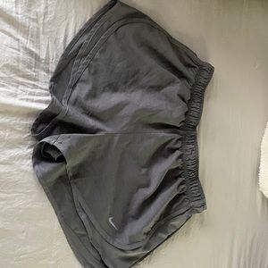 Women’s size large Nike running shorts.